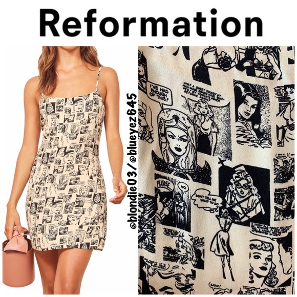 reformation newspaper dress